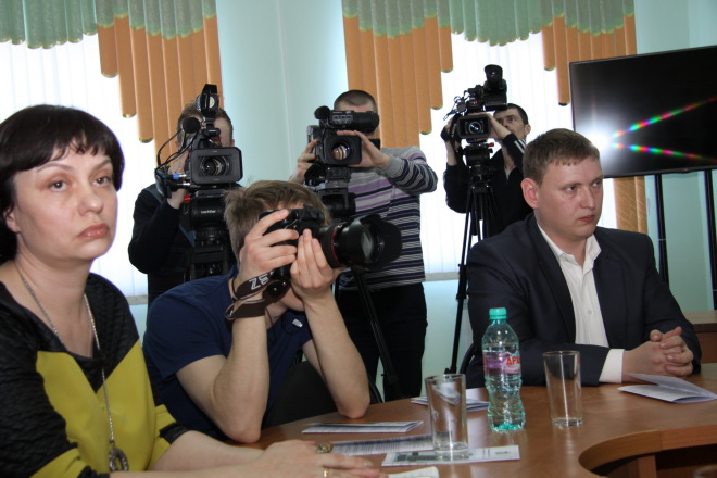 • Пресс-конференция собрала журналистов из девяти районов юга области.