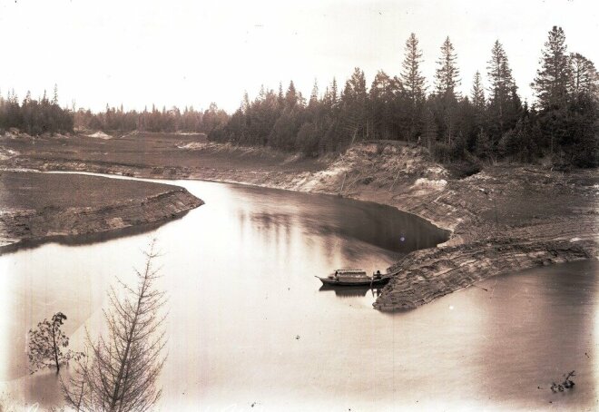 Речка Глухая вблизи Увата (1912 г.).