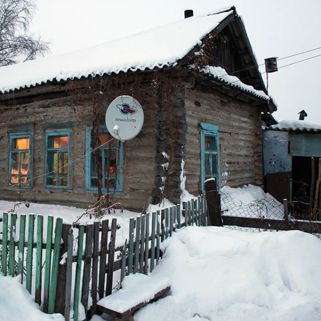 старенький пятистенник в Святославке