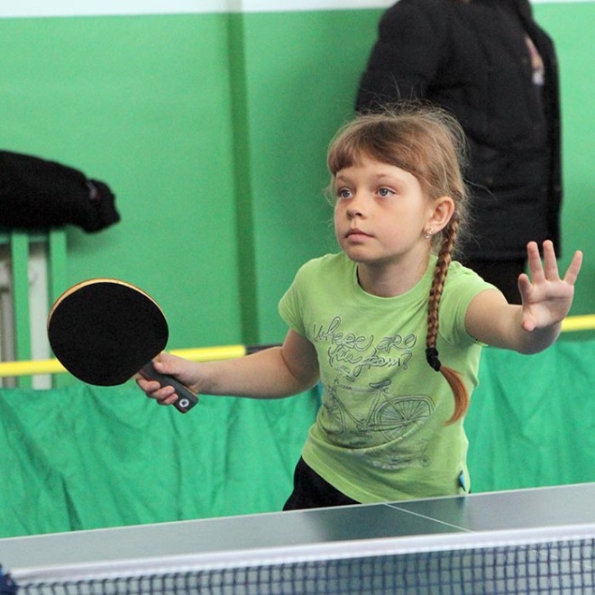 Девятилетняя Маша Дюкова в теннисном турнире заняла третье место